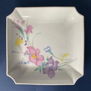 Vintage Srednick Collection Porcelain Square Plate